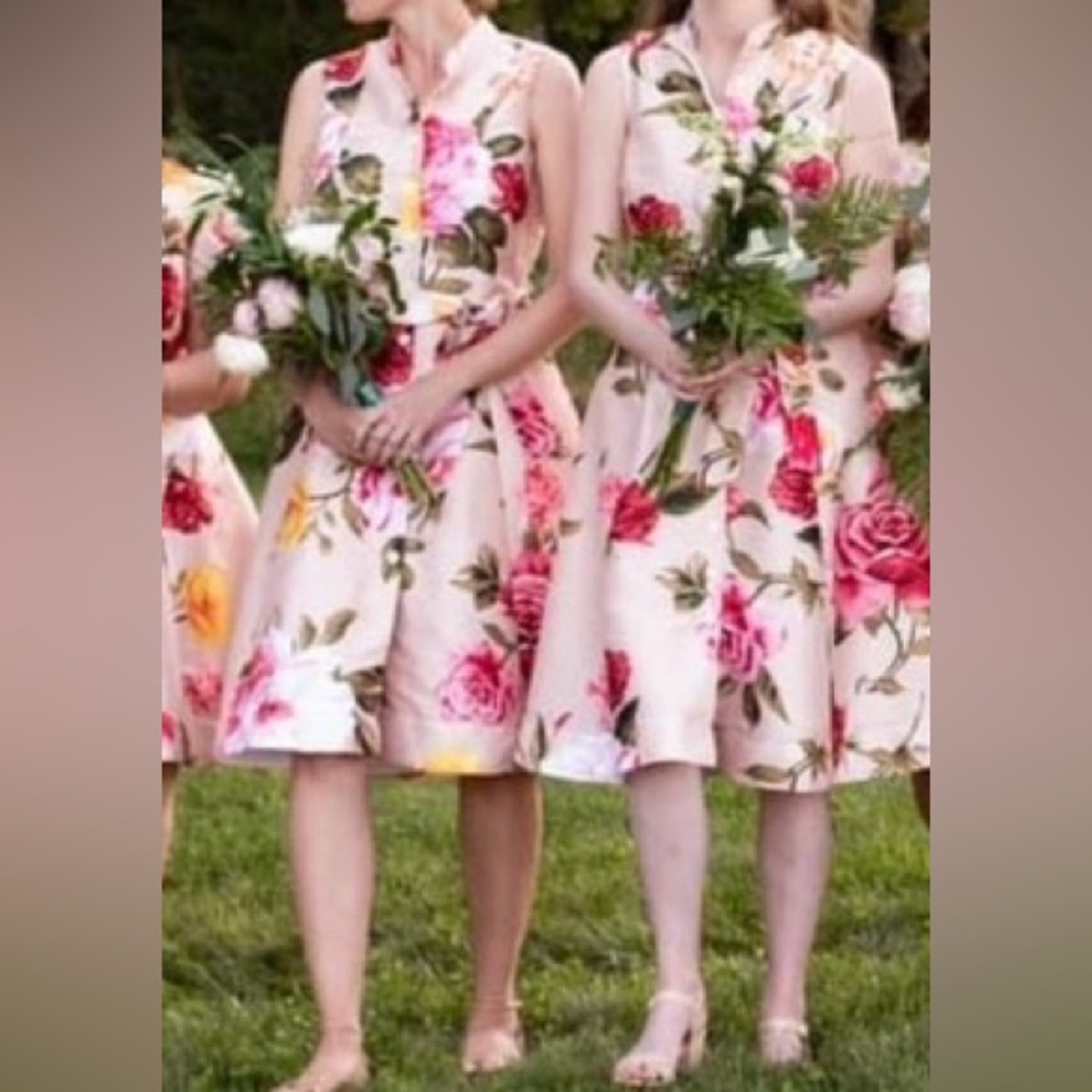 EShakti Flower Dress size 8, basically new